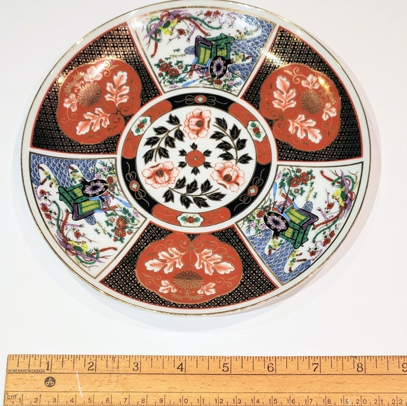 Imari Ware Teapot and server plate - Picture 12 of 14